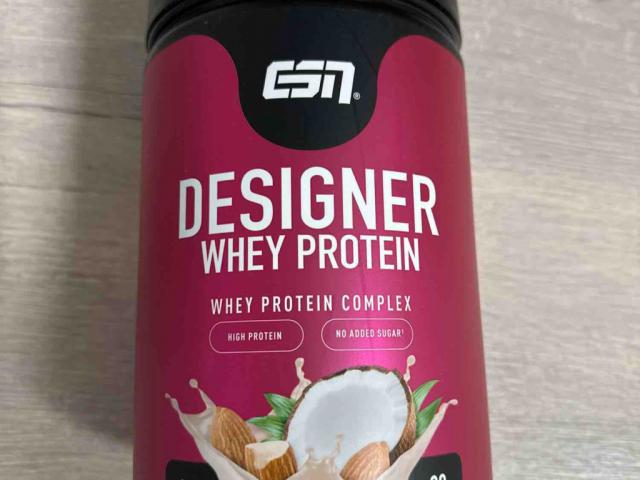 Designer Whey, Almond Coconut Flavor von andiberg97 | Hochgeladen von: andiberg97