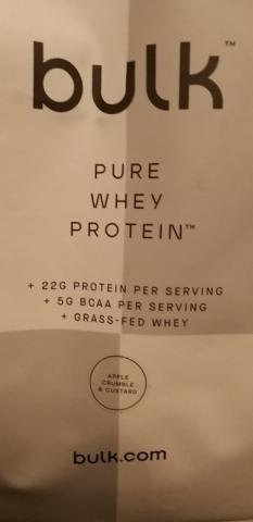 Pure Whey Protein, Apple Crumble & Custard von Wheyprotein | Hochgeladen von: Wheyprotein