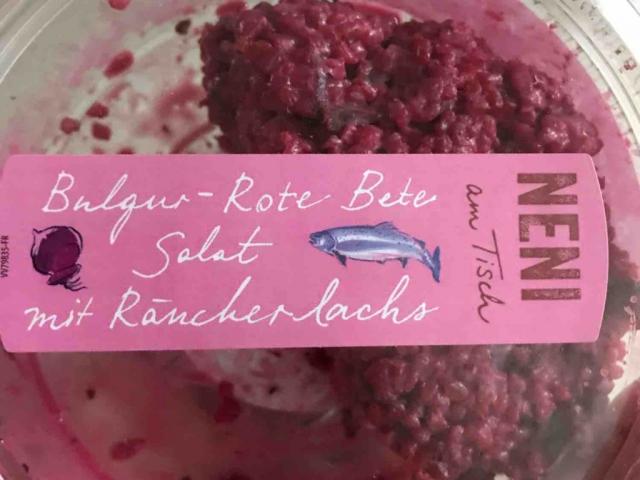 Bulgur - Rote Bete Salat mit Räucherlachs von mickeywiese | Hochgeladen von: mickeywiese