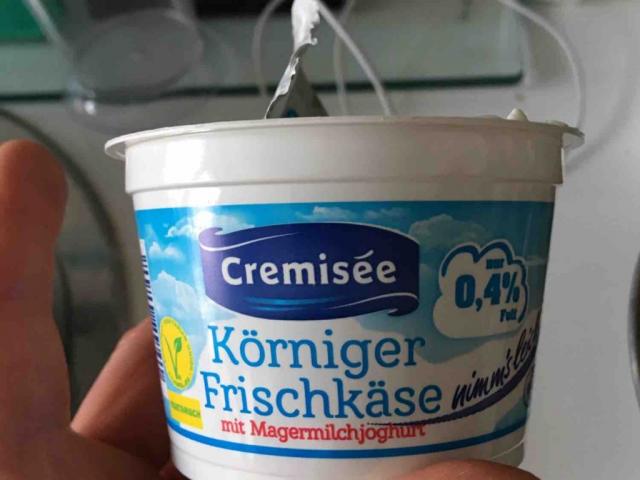 Körniger Frischkäse mit Magermilchjoghurt, 0,4% Fett von mcbru | Hochgeladen von: mcbru