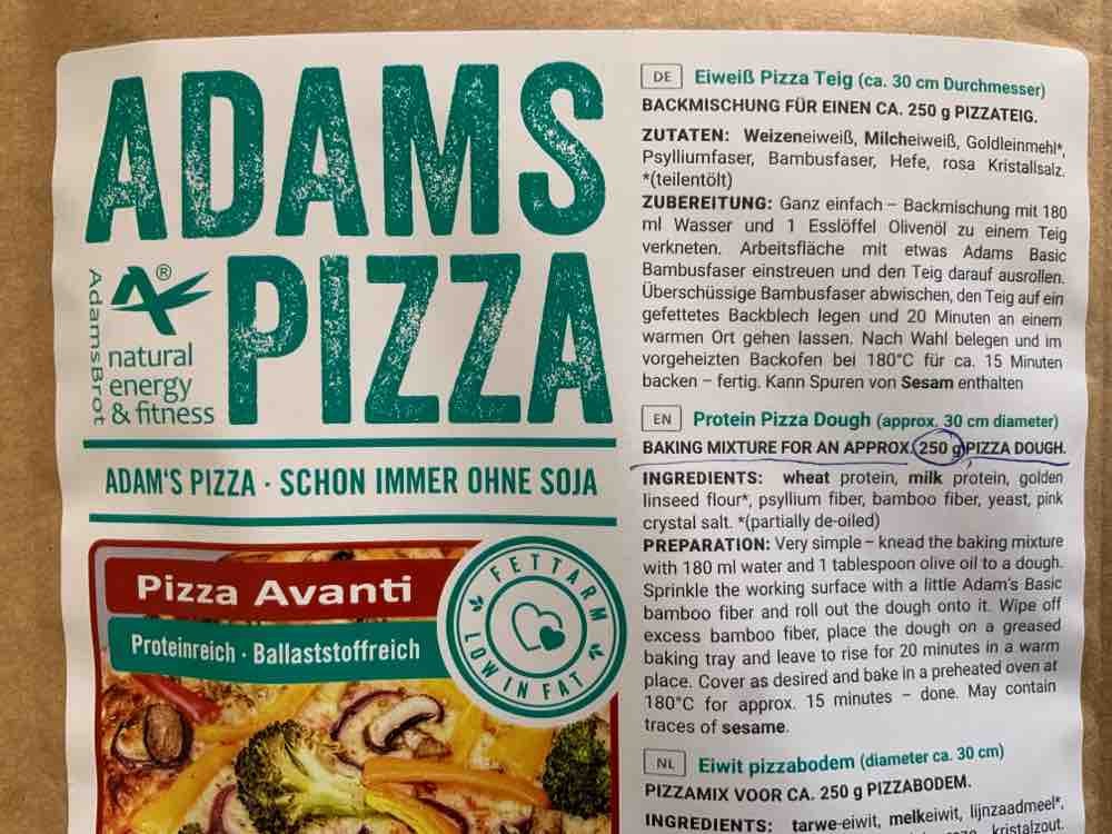 Adams Pizza Avanti, Proteinreich von SmobblBobbl | Hochgeladen von: SmobblBobbl