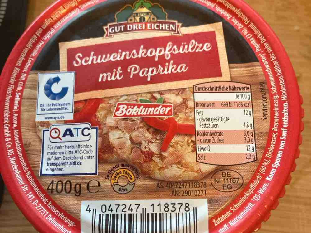 Schweinskopfsülze mit Paprika von eika84 | Hochgeladen von: eika84