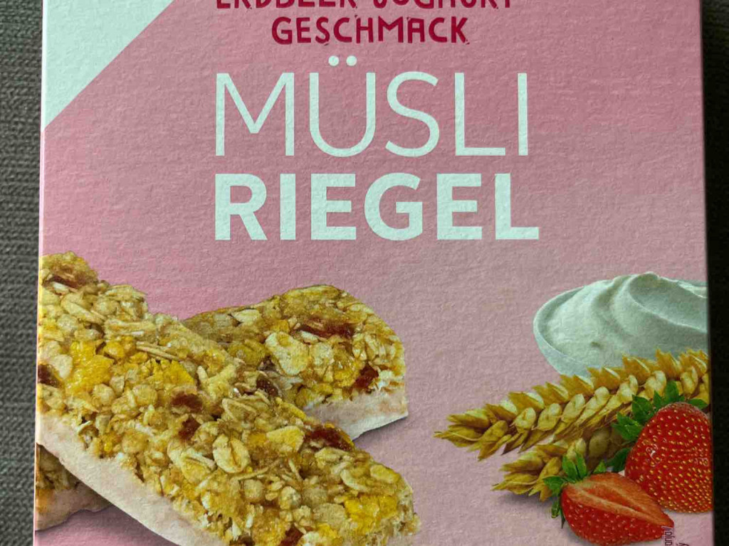 Müsli Riegel, Erdbeer-Joghurt-Geschmack von Yannick257 | Hochgeladen von: Yannick257