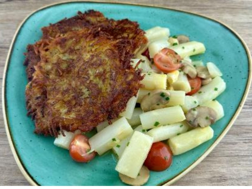 Reibekuchen mit Spargel, Kantine von nitti1984566 | Hochgeladen von: nitti1984566 Reibekuchen mit Spargel, Kantine von nitti1984566 | Hochgeladen von: nitti1984566