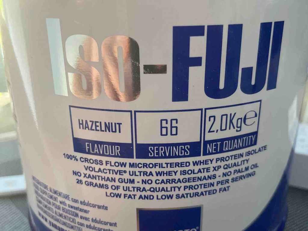 Whey Protein Iso-Fuji, Hazelnut von kevin2012 | Hochgeladen von: kevin2012