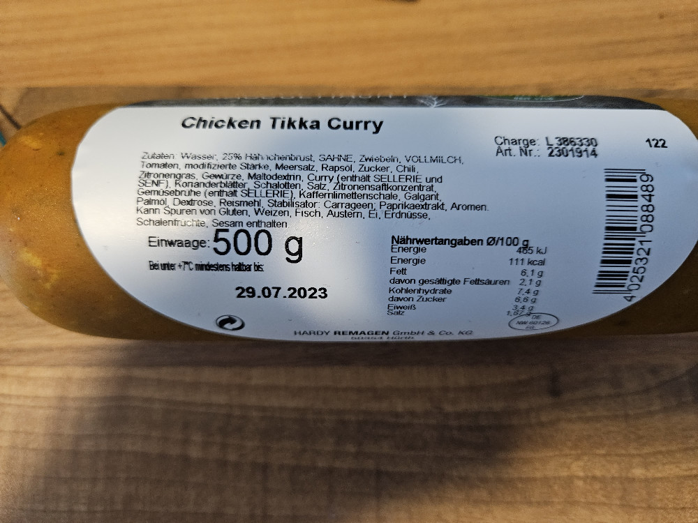 Chicken Tikka Curry von EdR | Hochgeladen von: EdR