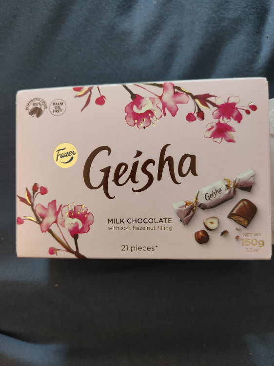 Geisha, milch schokolade mit haselnuss füllung von finni147 | Hochgeladen von: finni147