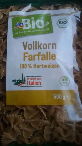 Vollkorn Farfalle, 100% Hartweizen  | Hochgeladen von: lgnt