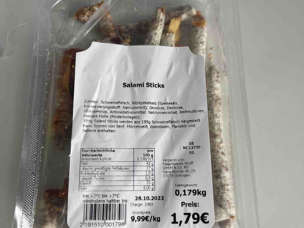 Salami Sticks von Barese | Hochgeladen von: Barese