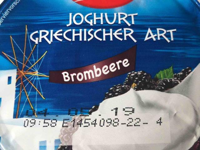 Joghurt Griechischer Art Brombeere von vnssfschr | Hochgeladen von: vnssfschr