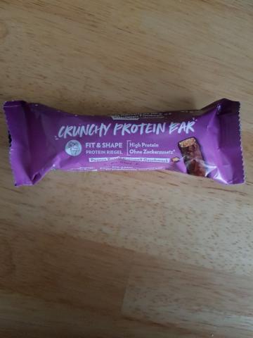 Crunchy Protein Bar, Peanut Butter Karamell Geschmack von sarah. | Hochgeladen von: sarah.lq