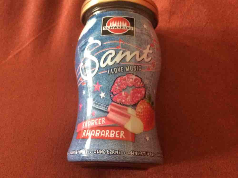 Extra Samt, Erdbeer-Rhabarber von hollus | Hochgeladen von: hollus