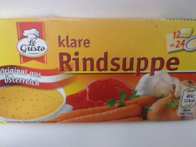 Klare Rindsuppe, Suppenwürfel von mbaumann87 | Hochgeladen von: mbaumann87