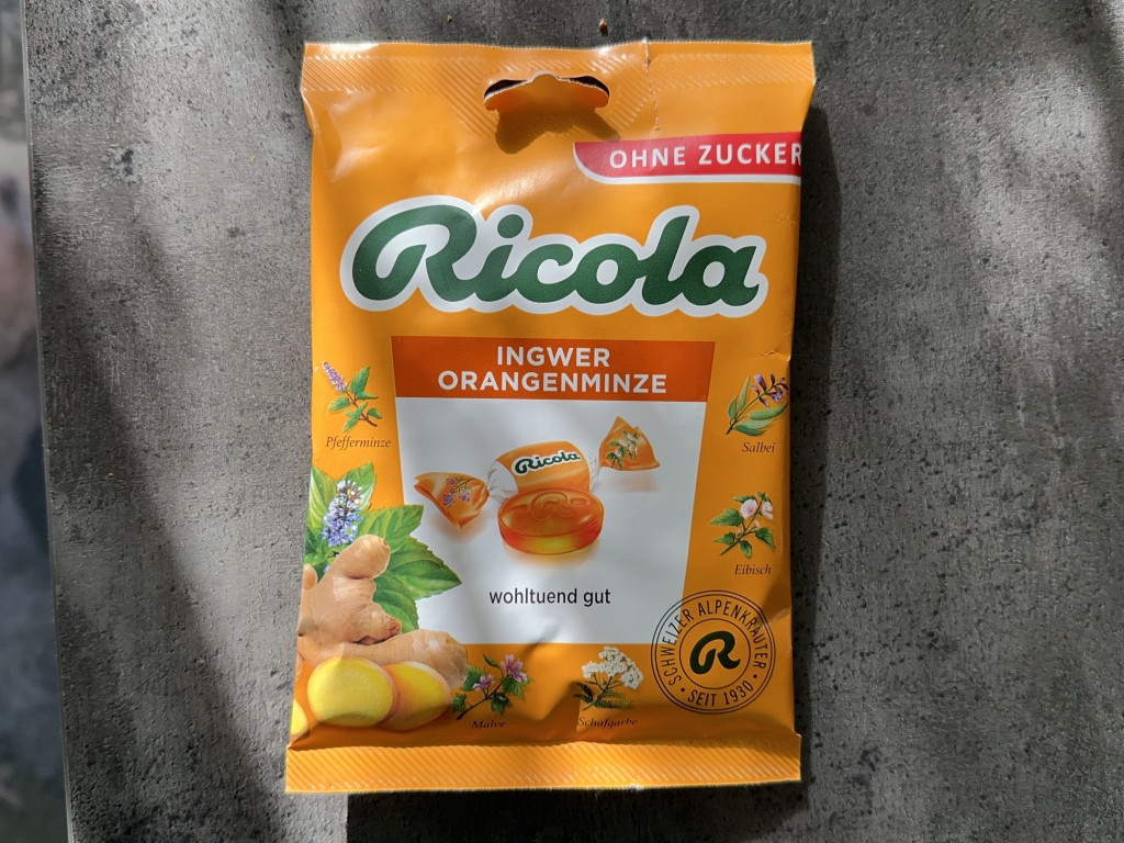 Ricola Ingwer Orangenminze, Ohne Zucker von Dori270780 | Hochgeladen von: Dori270780