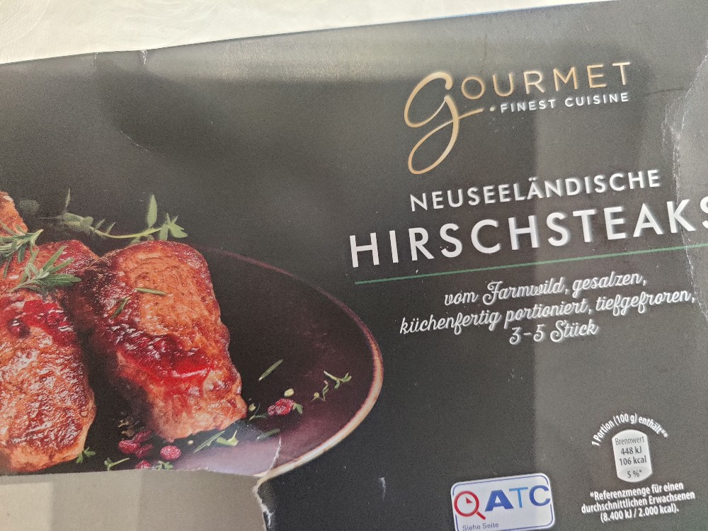 Hirsch-Steak Gourmet Aldi von arturrachner181 | Hochgeladen von: arturrachner181