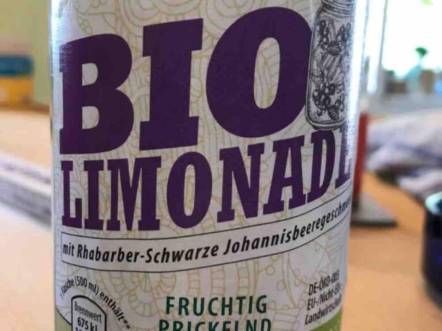 Bio-Limonade, Rhabarber - Schwarze Johannisbeeregeschmack von Kl | Hochgeladen von: Klonte