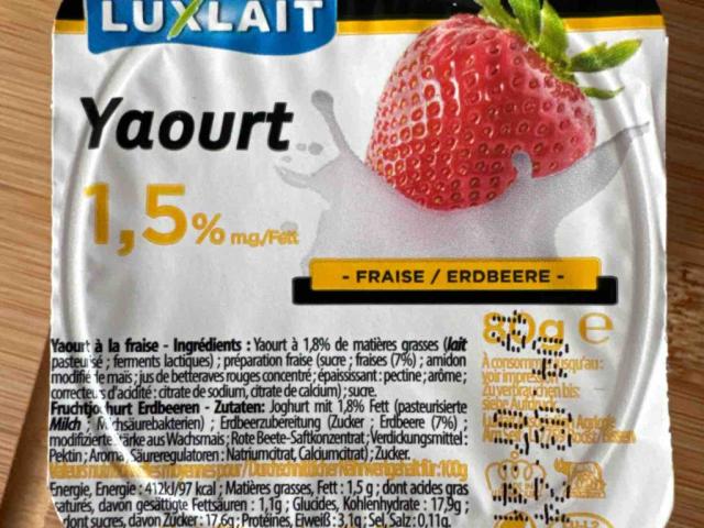 Luxlait Yaourt Fraise von angieheinz | Hochgeladen von: angieheinz