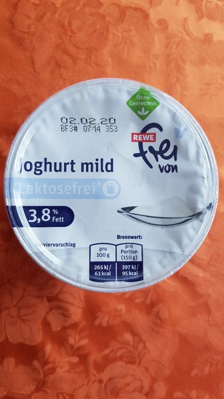 Frei von, Joghurt mild Laktosefrei von tinam73 | Hochgeladen von: tinam73