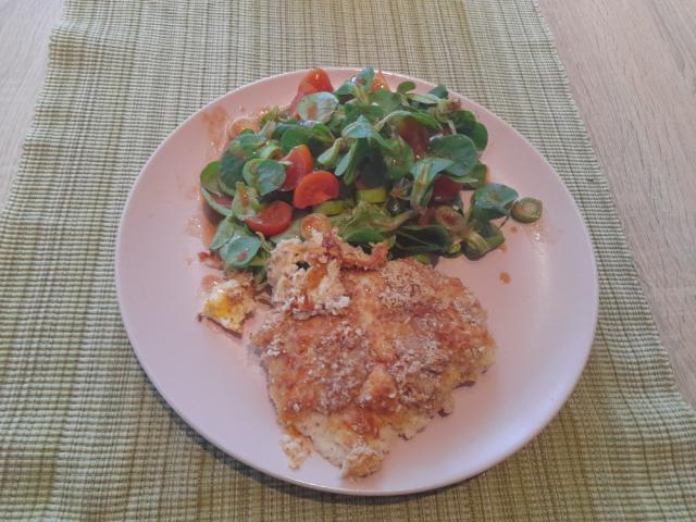 Hühnerfilet in Parmesan-Mandel-Pannade, leberfasten von Mrs Suns | Hochgeladen von: Mrs Sunshine