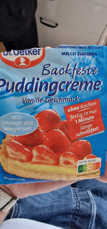 Backfeste Puddingcreme (zubereitet), Mit Milch 1,5% von Hübscher | Hochgeladen von: Hübscher