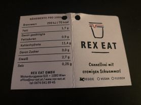 Rex Eat: Cannelloni mit cremigen Schwammerl | Hochgeladen von: chriger