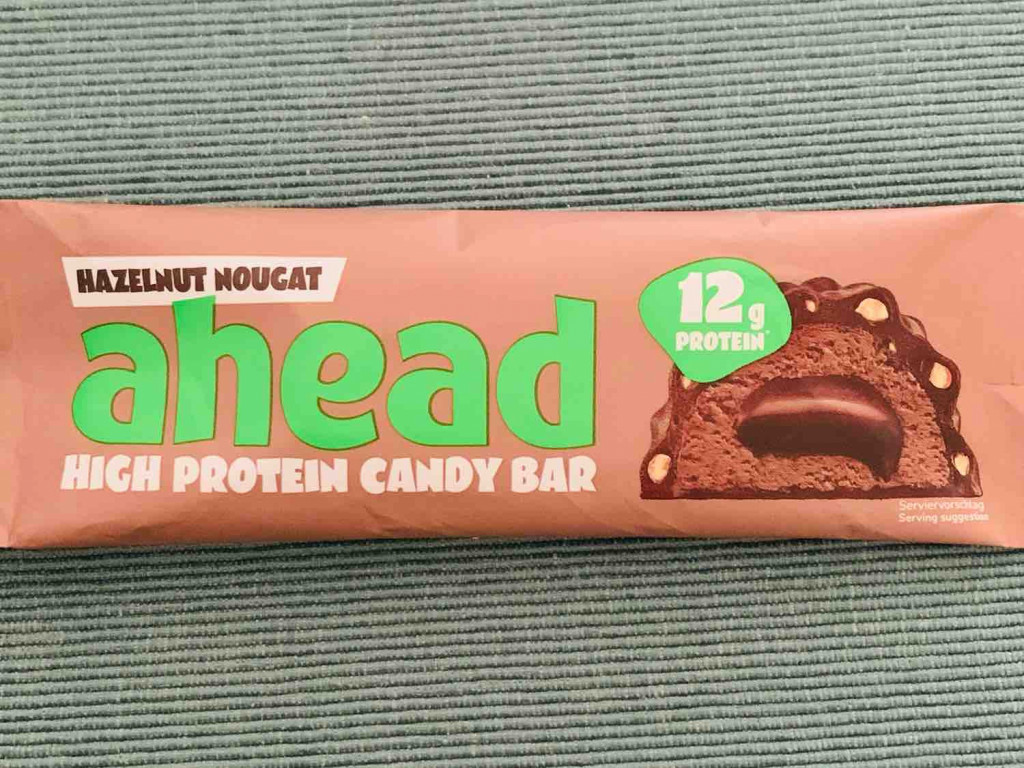 ahead Hazelnut Nougat, High Protein Candy Bar von Leni. | Hochgeladen von: Leni.