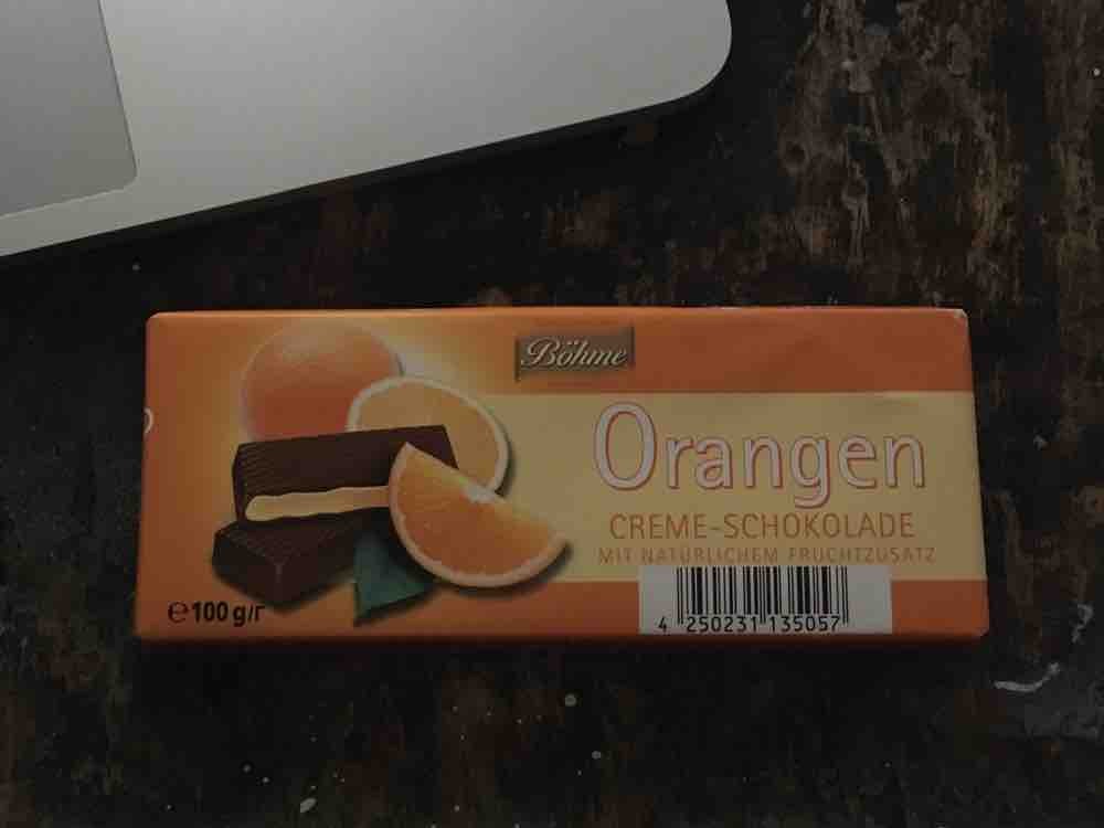 Orangen Creme-Schokolade, mit natürlichem Fruchtzusazz von Sterl | Hochgeladen von: Sterling