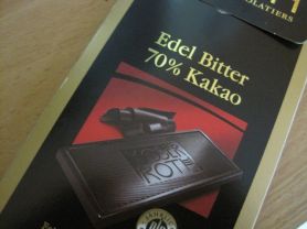 Moser Roth 70% Kakao, Zartbitterschokolade | Hochgeladen von: belinda