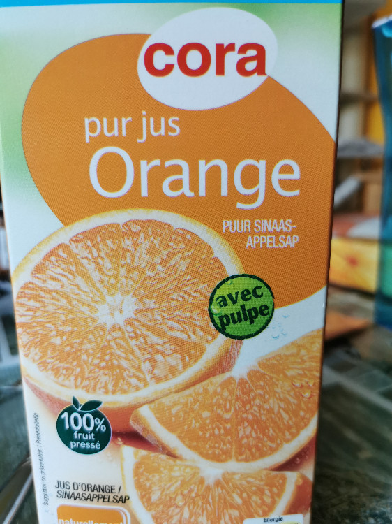 Orangensaft, Mit Fruchtfleisch von Stella Falkenberg | Hochgeladen von: Stella Falkenberg