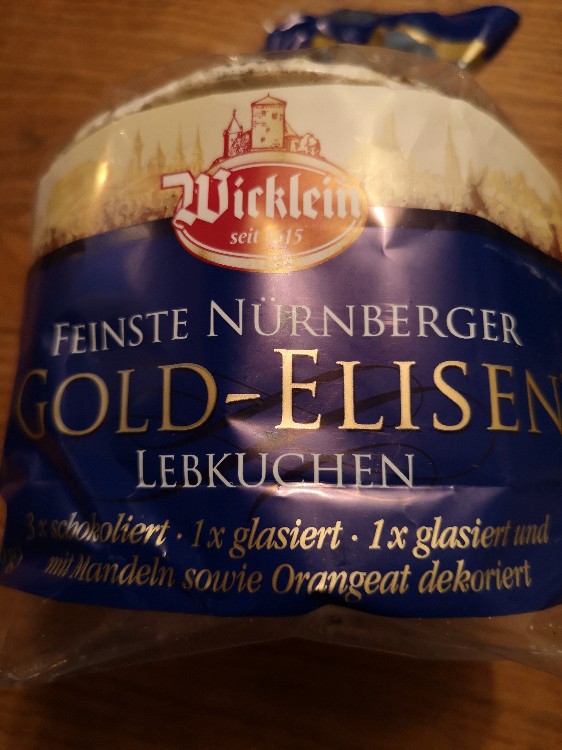Gold Elisen Lebkuchen von VolkerB | Hochgeladen von: VolkerB
