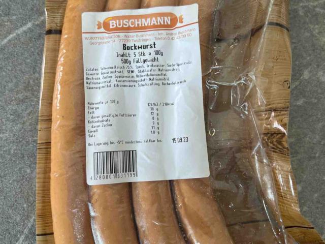 Buschmann Bockwurst von SteviePevie | Hochgeladen von: SteviePevie