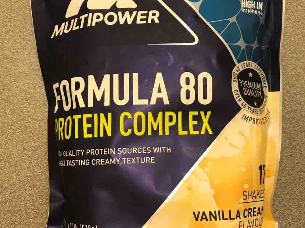 Formula 80 Protein Complex, Vanilla Cream  von Nonya | Hochgeladen von: Nonya