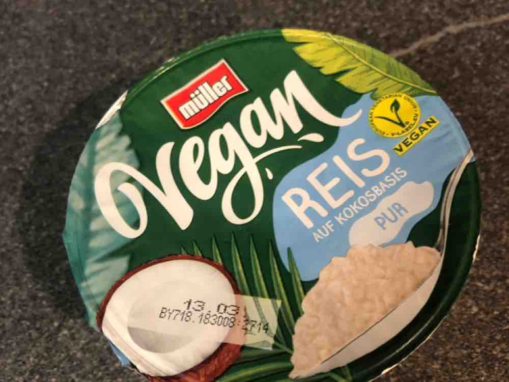 Müller Vegan Reis auf Kokosbasis, Kokosmilch von Abraxine | Hochgeladen von: Abraxine