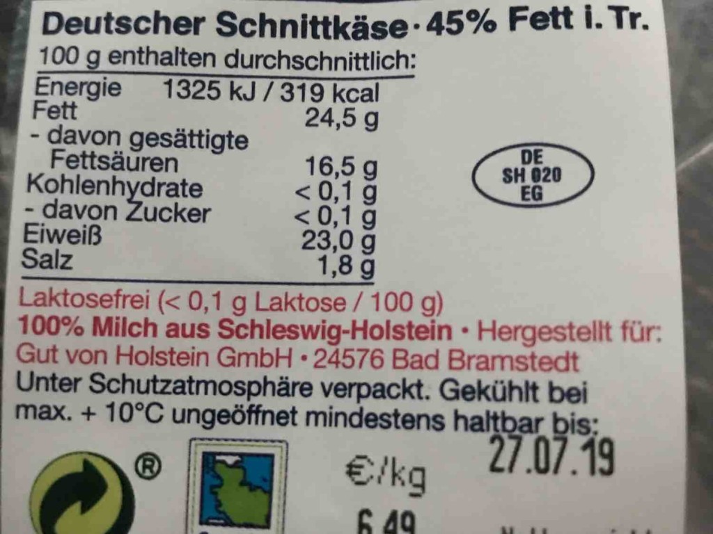 Wilstermarsch, Mild fein säuerlich, 45 % Fett i. Tr. von AnMu197 | Hochgeladen von: AnMu1973