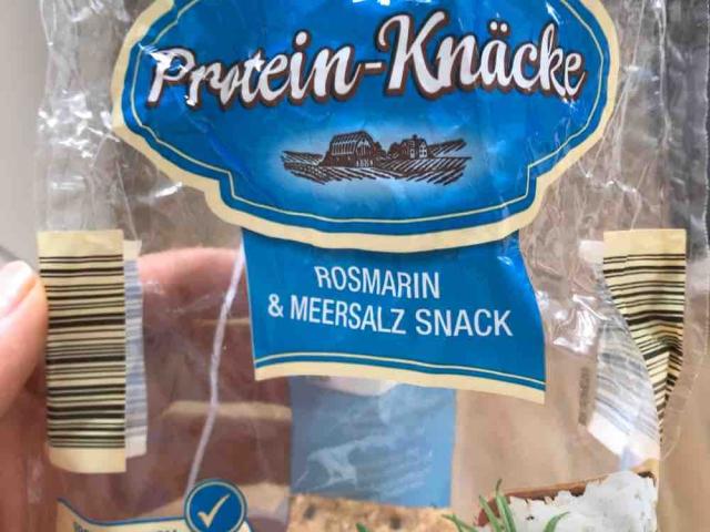 Protein-Knäcke, Rosmarin & Meersalz Snack von JSMNLHNR | Hochgeladen von: JSMNLHNR