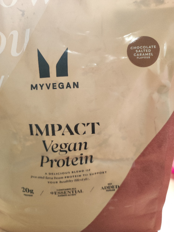 Impact Vegan Protein, Chocolate Salted Caramel von p.ia | Hochgeladen von: p.ia
