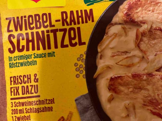 Zwiebel Rahm Schnitzel, Sahne von Zukii | Hochgeladen von: Zukii