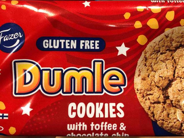 Dumle cookies, gluten free, with toffee & chocolate chip by  | Uploaded by: lastorset