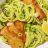 Pasta Primavera: Bärlauch-Spaghetti mit Kräuterseitlingen, gerös | Hochgeladen von: clairestw