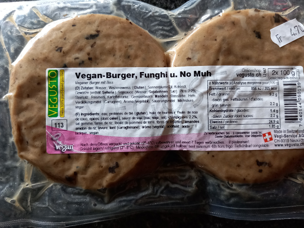 no muf funghi burger, vegusto von bigi666 | Hochgeladen von: bigi666