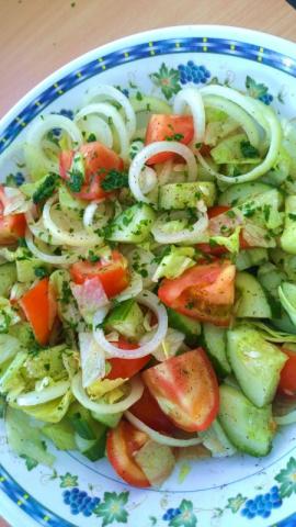 Gemischter Salat, frisch, Naturprodukt | Hochgeladen von: Yantra