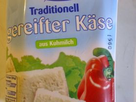 Traditionell gereifter Käse 12%, aus Kuhmilch | Hochgeladen von: Pummelfee71