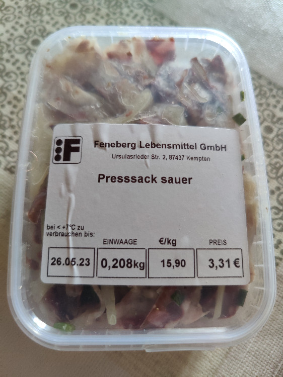 Presssack(sauer) von arturrachner181 | Hochgeladen von: arturrachner181