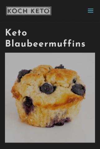 Keto Blaubeermuffins von Nadine291084 | Hochgeladen von: Nadine291084