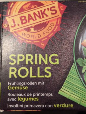 Spring Rolls, J. Banks by bachmannandr3as | Uploaded by: bachmannandr3as