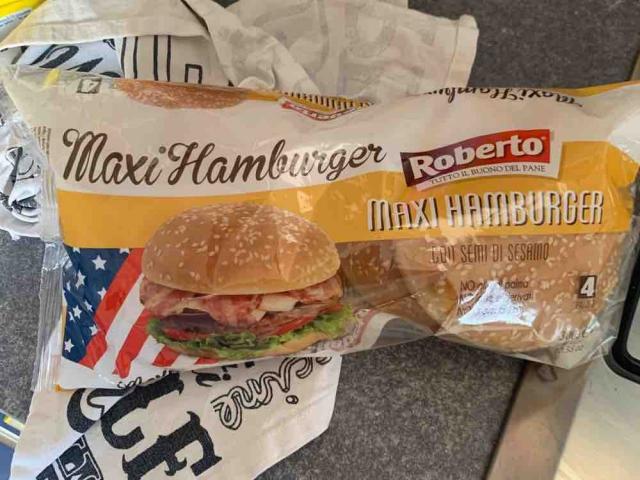 maxi hamburger, mit sesamsamen von lucafelix | Hochgeladen von: lucafelix