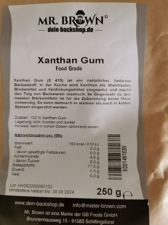 Xanthan Gum, Food Grade von Barbara_81 | Hochgeladen von: Barbara_81