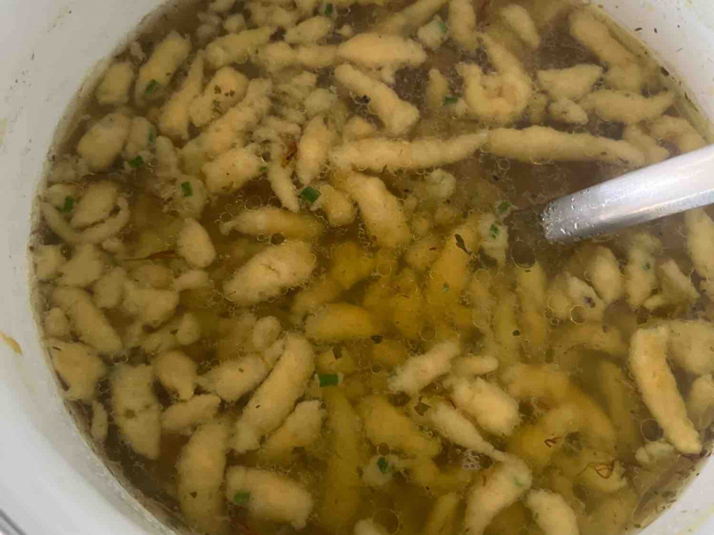 Klare Suppe mit Kräutertropfteig von MartinaPredolnik | Hochgeladen von: MartinaPredolnik
