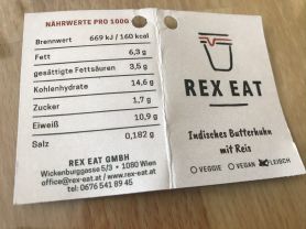 Rex Eat: Indisches Butterhuhn mit Reis (andere Zusammensetzu | Hochgeladen von: chriger