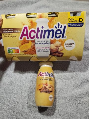 Actimel nach Art der Goldenen Milch, Kurkuma ,Zimt,Ingwer von Fr | Hochgeladen von: FrannyBella